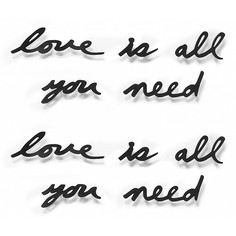 Панно (33.3х41.3 см) Love is all you need 470580-040 Umbra