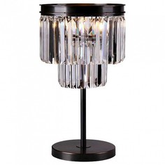 Настольная лампа декоративная 31101/T black+gold Newport