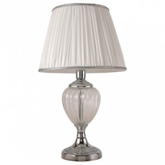 Настольная лампа декоративная ALMA WHITE LG1 Crystal lux