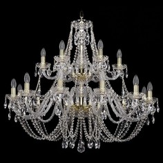 Подвесная люстра 1406/12+6/360-87/2d/G Bohemia Ivele Crystal