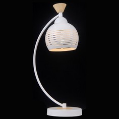 Настольная лампа декоративная STUTTGART 81052-1T MATT WHITE Natali Kovaltseva