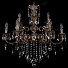 Подвесная люстра 1722/6+3/265/B/FP Bohemia Ivele Crystal