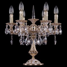 Настольная лампа декоративная 1702L/6/CK125IV-45/A/GW Bohemia Ivele Crystal