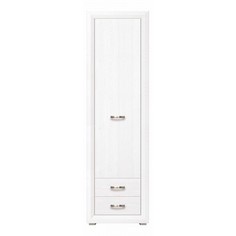 Шкаф для белья Мальта B136-REG1D2S Black Red White