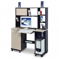 Стол компьютерный Костер-6 5210-06 венге/клен Олимп мебель