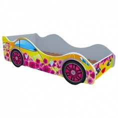 Кровать-машина Цветочная поляна M045 Кровати машины
