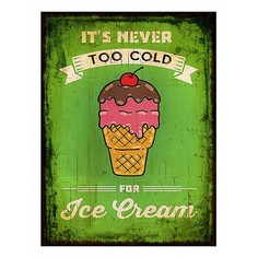 Картина (30х40 см) Ice cream HE-101-408 Ekoramka
