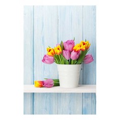 Картина (40х60 см) Тюльпаны в ведре HE-101-606 Ekoramka