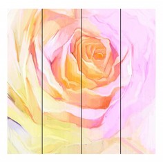 Картина (60х60 см) Нежная роза DE-104-165 Ekoramka
