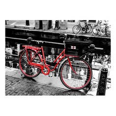 Картина (70х50 см) Красный велосипед HE-101-834 Ekoramka