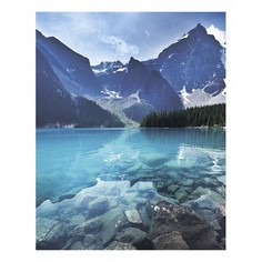 Картина (40х50 см) Озеро и горы SE-102-132 Ekoramka