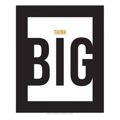 Картина (50х70 см) Think big HE-101-202 Ekoramka