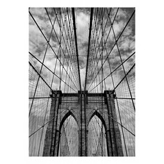 Картина (80х120 см) Бруклинский мост DE-104-489 Ekoramka