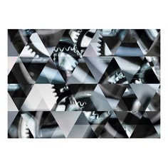 Картина (70х50 см) Зеркальные треугольники SE-102-251 Ekoramka