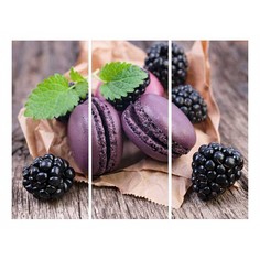 Набор из 3 картин (60х50 см) Макароны ME-109-137 Ekoramka