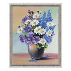 Картина (47х57 см) Букет весенних цветов BE-103-169 Ekoramka