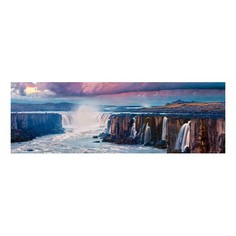 Картина (120х60 см) Водопады вечер HE-102-161 Ekoramka