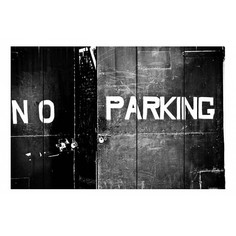 Картина (120х80 см) No parking DE-104-239 Ekoramka