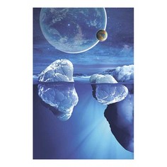 Картина (20х30 см) Айсберги SE-102-101 Ekoramka