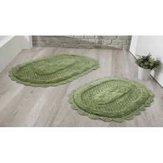 Набор из 2 ковриков для ванной LOKAL Karna
