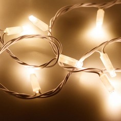 Гирлянда нить [10 м] String ARD-STRING-PRO-10000-WHITE-100LED-FLASH WARM (230V, 7W) Arlight