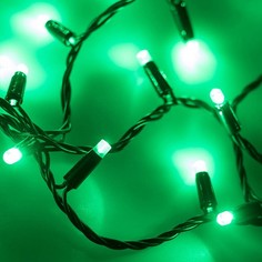Гирлянда нить [10 м] String ARD-STRING-CLASSIC-10000-BLACK-100LED-STD GREEN (230V, 7W) Arlight