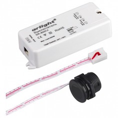 Датчик движения SR-8001A Black (220V, 500W, IR-Sensor) Arlight