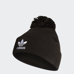 Шапка с помпоном Adicolor adidas Originals