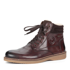 Ботинки Коричневые ботинки на высокой шнуровке Rieker