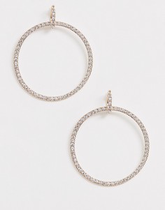 Серьги с кристаллами Aldo - Золотой