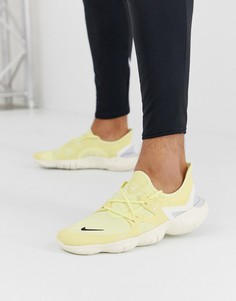Желтые кроссовки Nike Running Free Run 5.0 - Желтый