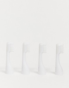 Набор из 4 сменных головок для зубной щетки STYLSMILE - Жесткая - Бесцветный