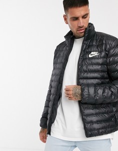 Черная дутая куртка Nike Eco-Down - Черный