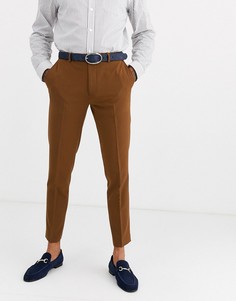 Светло-коричневые брюки скинни Burton Menswear - Коричневый