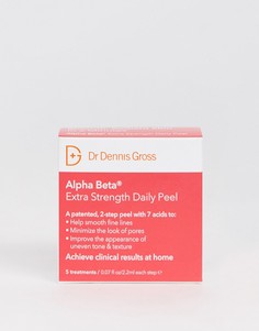 Набор для пиллинга (5 шт.) Dr Dennis Gross Alpha Beta Extra Strength Daily Peel - Бесцветный