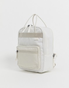 Маленький прямоугольный рюкзак кремового цвета Nike - Кремовый