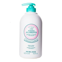 PERLIER Деликатное жидкое мыло "без мыла" White Almond