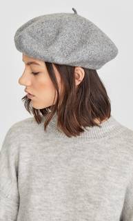 Берет из шерсти с люрексом Stradivarius