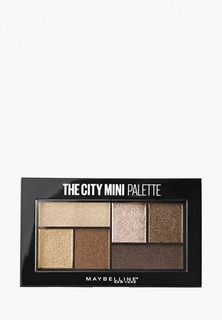 Палетка для глаз Maybelline New York The City Mini, оттенок 400, Rooftop Bronzes, 6 гр