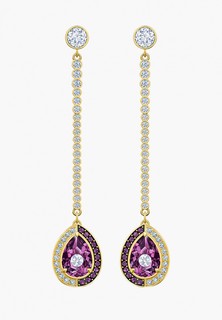 Серьги Swarovski® Black Baroque
