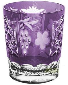Стаканы для виски Ajka Crystal Grape Amethyst стакан низкий 390 мл