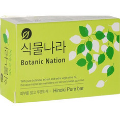 Туалетное мыло Lion Botanical Nation с экстрактом японского кипариса 100 г
