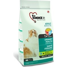 Сухой корм 1-ST CHOICE Adult Cat Urinary Health Chicken Formula с курицей профилактика МКБ для кошек 5,44кг (102.1.292)