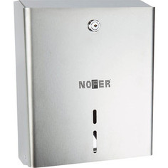 Диспенсер для туалетной бумаги Nofer Industrial 220 мм, хром/матовый (05103.S)