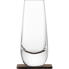 Набор из 2 бокалов на подставке из ореха 325 мл LSA International Islay Whisky (G1213-11-301)