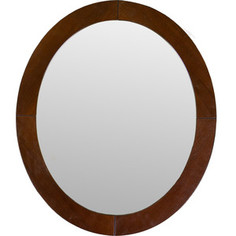 Зеркало навесное Мебелик Берже 24 темно-коричневый
