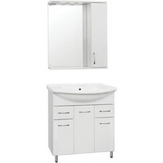 Мебель для ванной Style line Эко Стандарт 75 №26 белая, напольная
