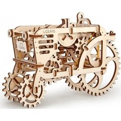 Конструктор 3D-пазл Ugears Трактор (70003)