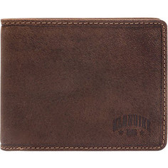 Бумажник Klondike John, коричневый, KD1005-01