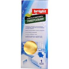 Bright Салфетка из микрофибры универсальная 1 шт. (30х30)
